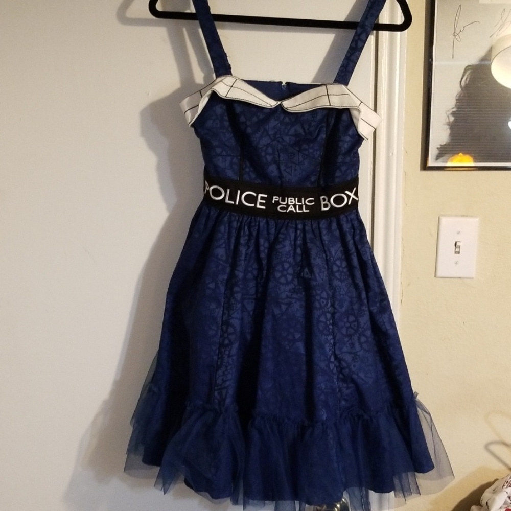 NWT RARE XS Doctor Who TARDIS Formal Dress